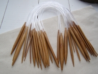 Укорочені бамбукові спиці 40см, 6,50мм