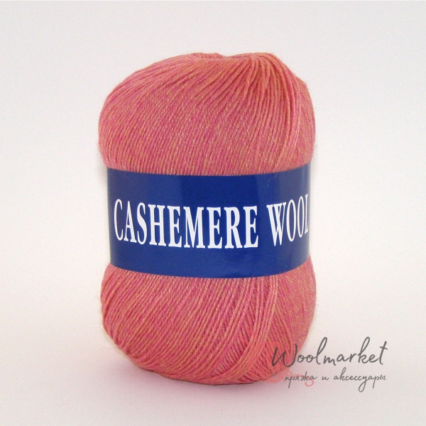 Lana Cashemere wool рожево-кораловий 1023