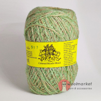 Vivchari Colored Boucle Wool салатовий букле, бежевий 917