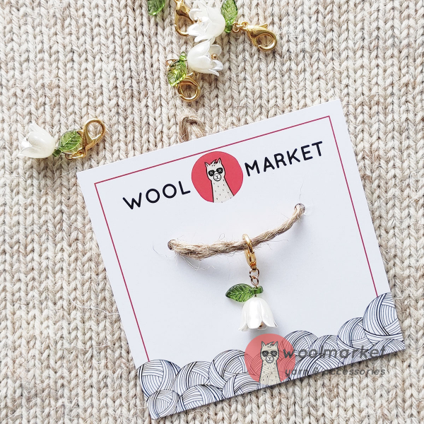 Маркер для в'язання "Квітка акації", 1шт