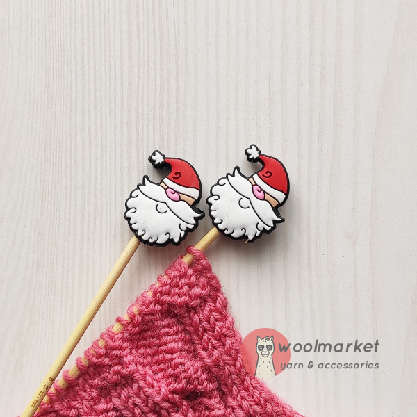 Стопери для спиць "Святий Миколай", 2шт