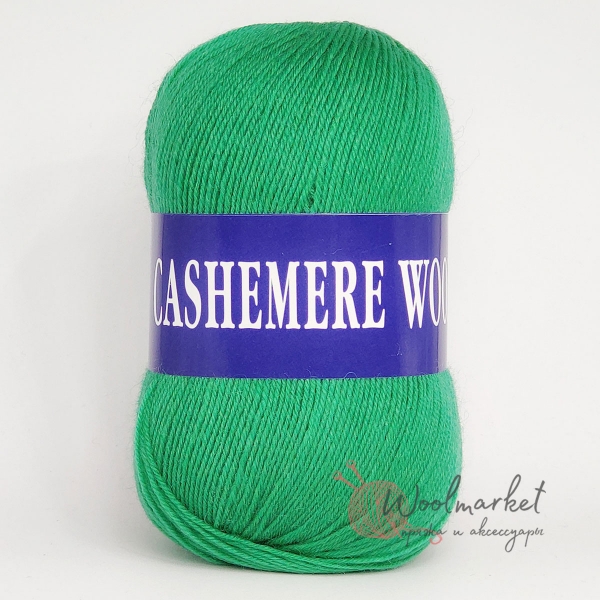 Lana Cashemere wool зелено-бірюзовий 1034
