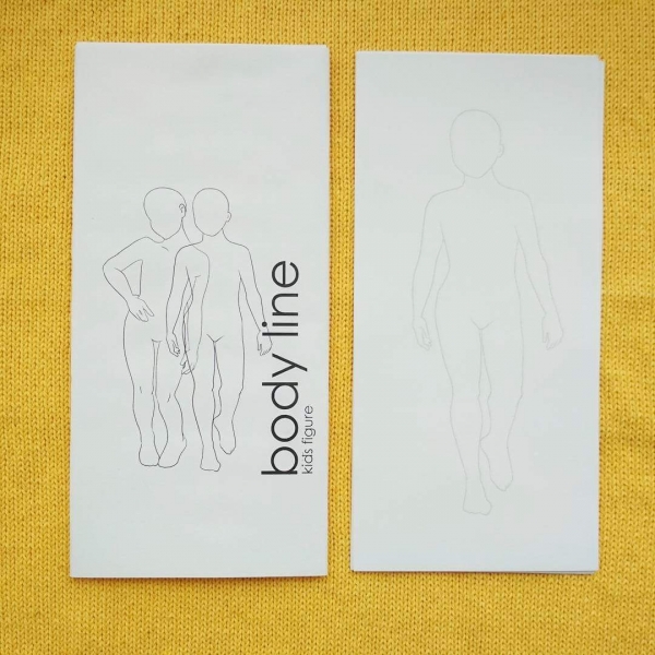 Эскизы Body Line - kids figure
