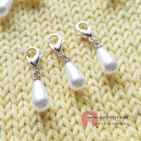 Маркери для в'язання "Капельки", білі, 3шт