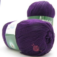 Vita Luster Wool баклажан 3387
