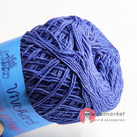 Vivchari Ethno-Cotton Classic насичений блакитний 028
