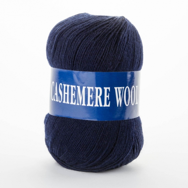 Lana Cashemere wool темно синій 1008