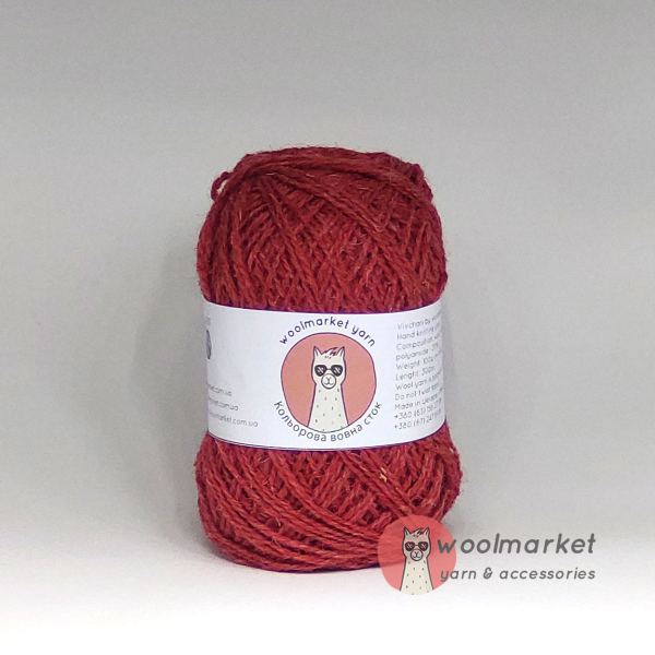 Woolmarket Colored Wool, червоний