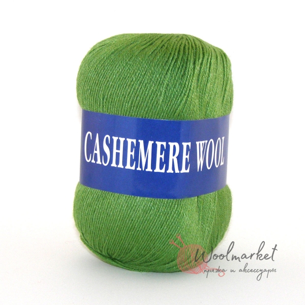 Lana Cashemere wool зеленый 1007