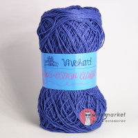 Vivchari Ethno-Cotton Classic насичений блакитний 028