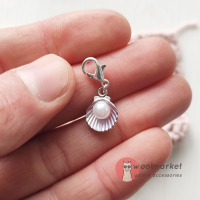 Маркер "Ракушка з перлиною", пурпурна