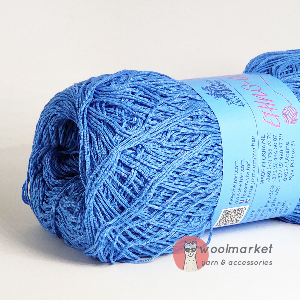 Vivchari Ethno-Cotton Classic, бірюза 004