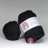 Woolmarket Colored Wool Stock, чорний