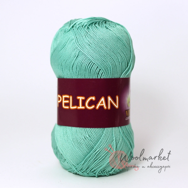 Vita Cotton Pelican светло-зеленая бирюза 3970