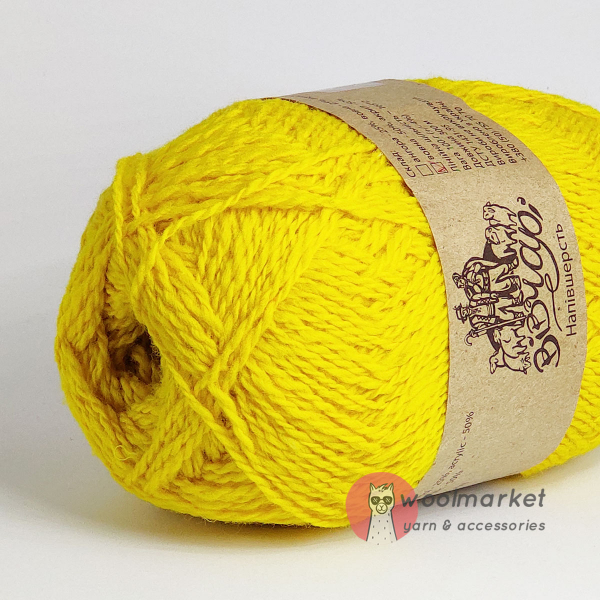 Vivchari Semi-wool жовтий 402