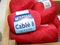 Mondial Cable 8 яркий красный 0027