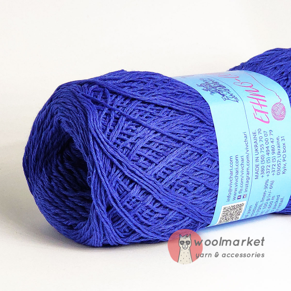 Vivchari Ethno-Cotton Classic васильковий 006