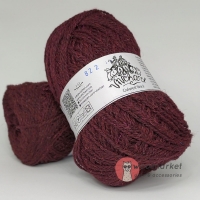 Vivchari Colored Wool бордо Бургундії 822 (темний бордо)