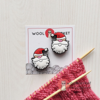 Стопери для спиць "Святий Миколай", 2шт