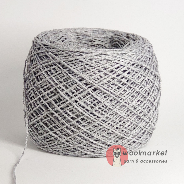 Woolmarket Linen Cotton 270, середньо-сірий 0017