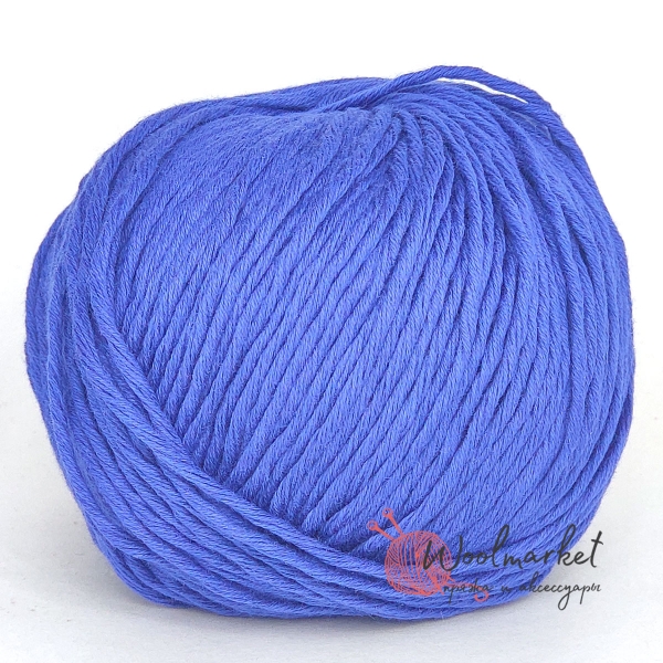 Vivchari Cotton Premium, синій кобальт 16 (василек)