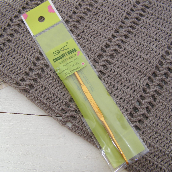 Залізний двосторонній гачок, золотий, 2,2-3,0мм