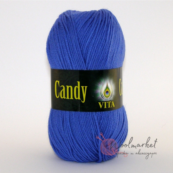 Vita Candy насичено блакитний 2528