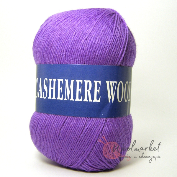 Lana Cashemere wool яркая сирень 1027