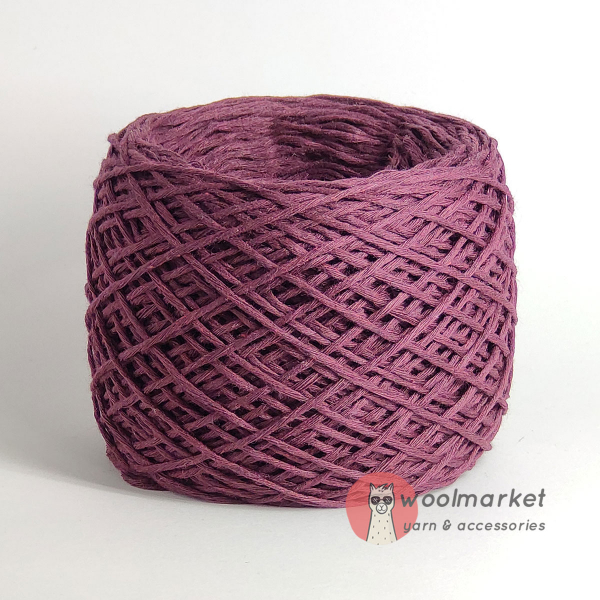Woolmarket Natural Cotton, бордо 13 (бордовий)
