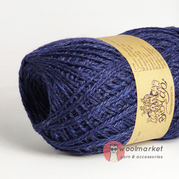 Vivchari Semi-wool темно-синій 410