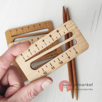 Лінійка калібратор, міні, 1шт