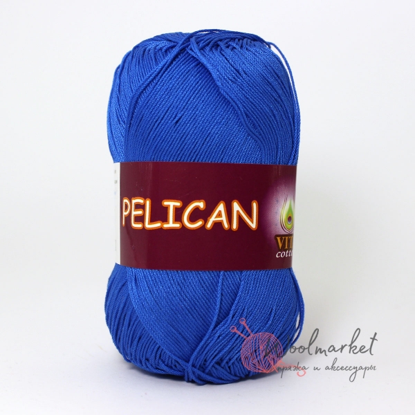 Vita Cotton Pelican ярко-синяя бирюза 4000