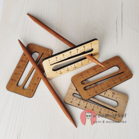 Лінійка калібратор, міні, 1шт