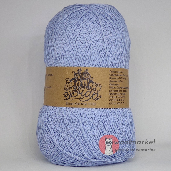 Vivchari Ethno-Cotton 1500 блакитний 105