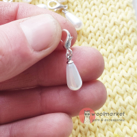 Маркери для в'язання "Капельки", білі, 3шт