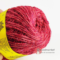 Vivchari Colored Boucle Wool яскраво червоний букле, червоний 919