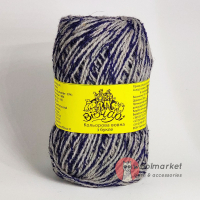Vivchari Colored Boucle Wool синій букле, сірий 912