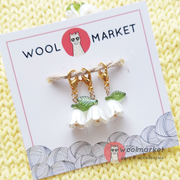 Маркер для в'язання "Квітка акації", 1шт
