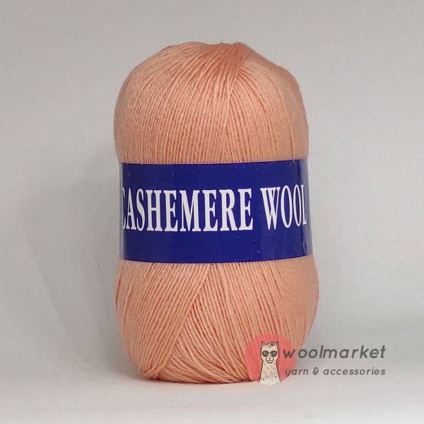 Lana Cashemere wool персиковий 1021