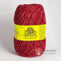 Vivchari Colored Boucle Wool яскраво червоний букле, червоний 919