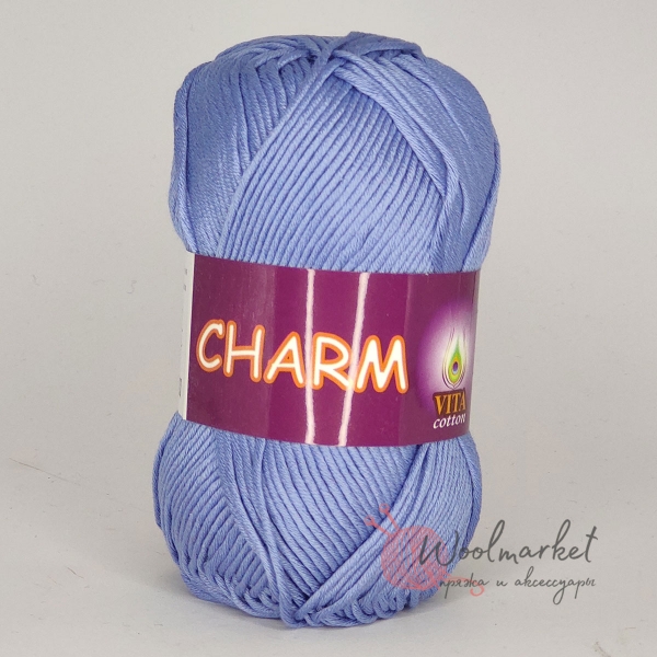 Vita Cotton Charm насыщенный голубой 4177