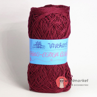 Vivchari Ethno-Cotton Classic, бордо 018