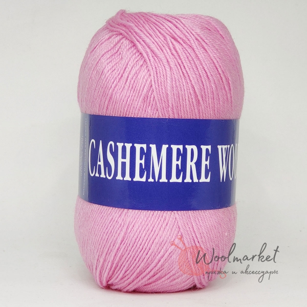 Lana Cashemere wool ярко-розовый 1036