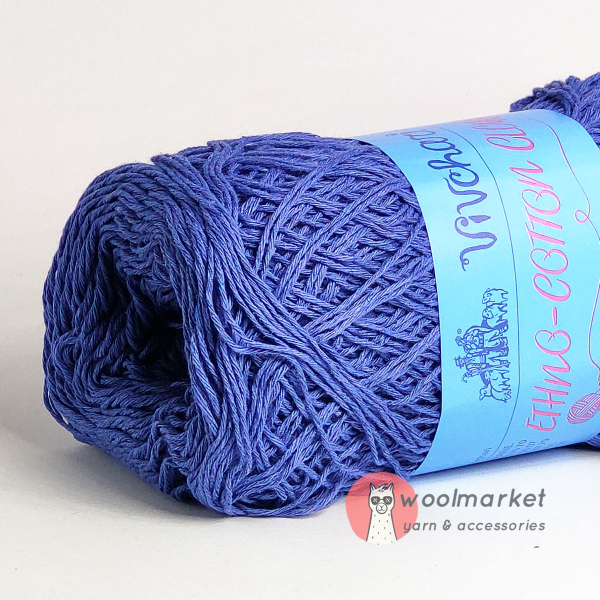 Vivchari Ethno-Cotton Classic насичений блакитний 028