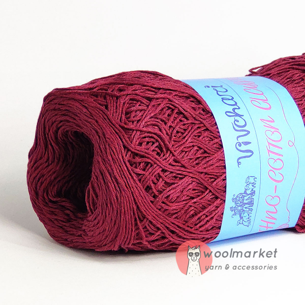 Vivchari Ethno-Cotton Classic, бордо 018