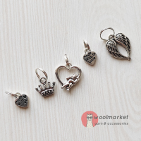 Маркери "Кохання", 8мм (5 шт) нероз'ємні