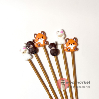 Подарунковий набір стоперів для спиць "Зоопарк"