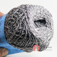 Vivchari Ethno-Cotton Classic Print, срібло туману 055