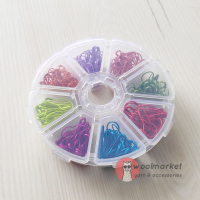 Набір маркерів лампочок в пластиковій коробочці, різнокольорові, 320 шт