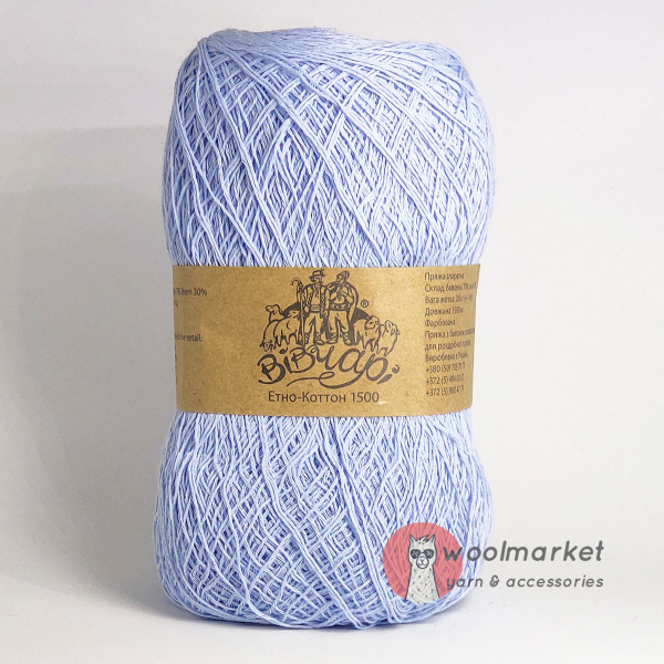 Vivchari Ethno-Cotton 1500 блакитний 105